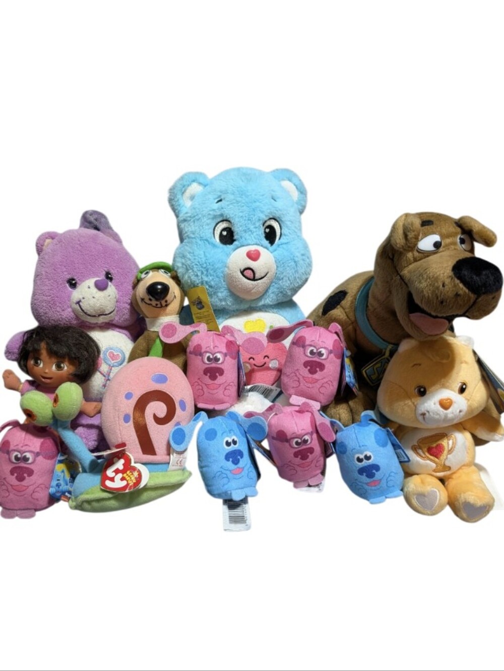 Nostalgic 90s & Y2K Plush Character Lot - 13 Assorted Plushies Some NWT
